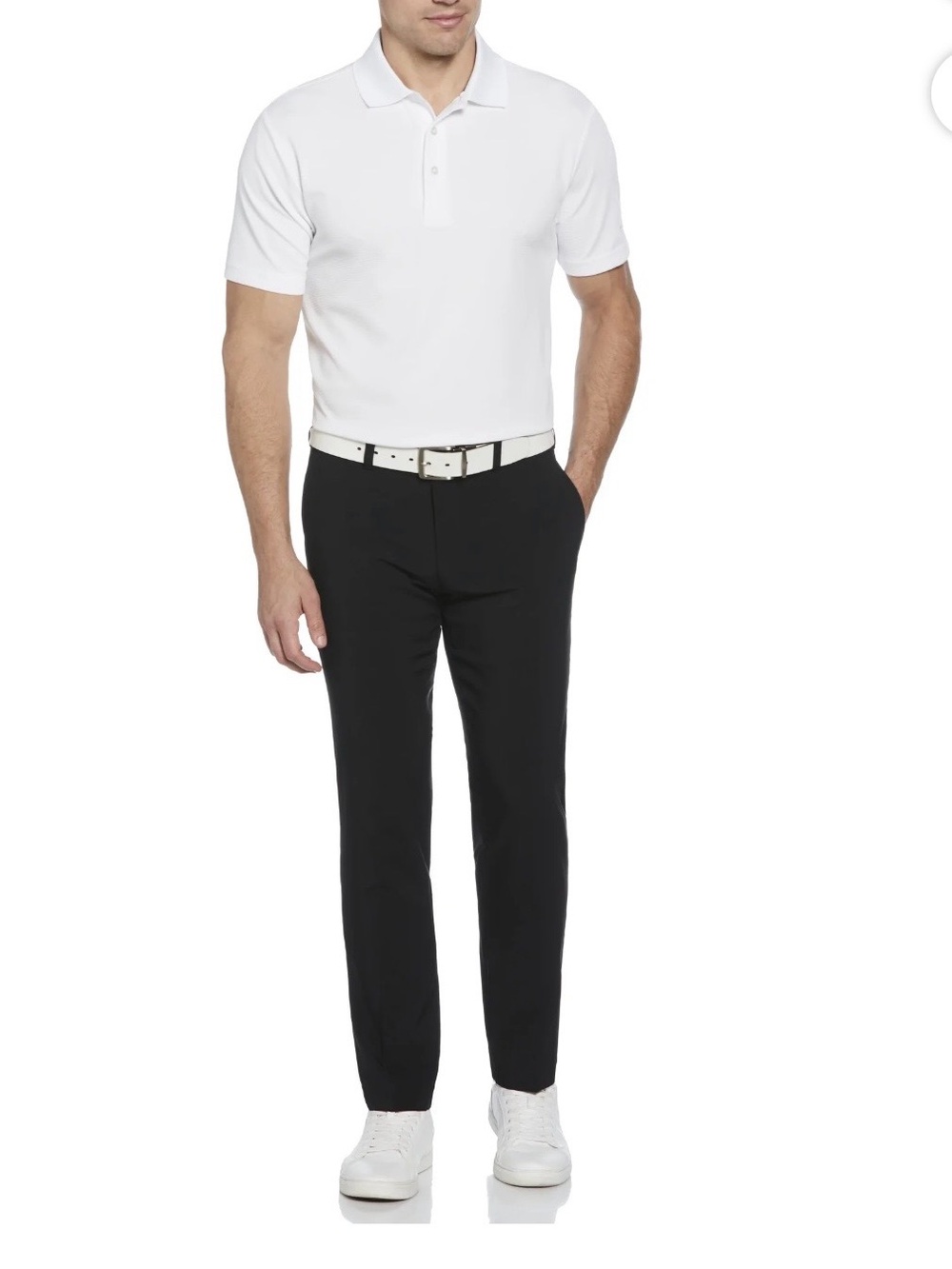 Ben Hogan black UPF 50 4way stretch flat front golf pants